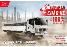 Tera190SL và Tera345SL - lựa chọn tối ưu trong phân khúc xe tải nhẹ thùng dài